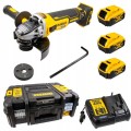 DEWALT DCG405P3 - Akumulatorowa szlifierka kątowa 125 MM 