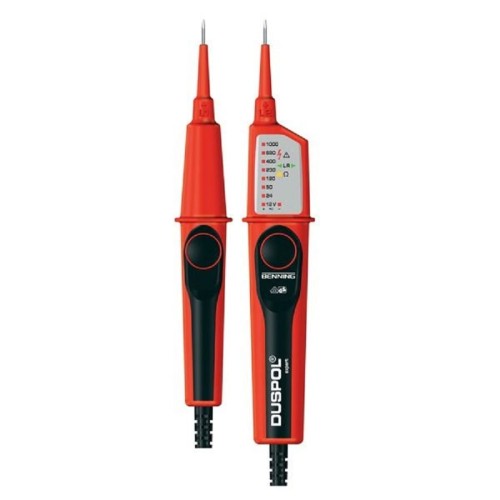 Benning Duspol Expert - Dwubiegunowy wskaźnik napięcia AC/DC CAT IV 600V Cat III 1000V IP65