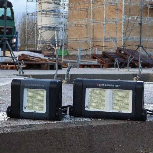 SCANGRIP SITE LIGHT 80 - Lampa do oświetlania dużych obszarów roboczych 80000 lm