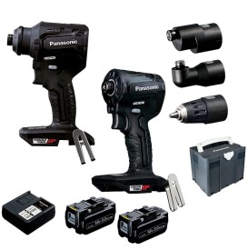 Panasonic PAEYC901LJ2G - Zestaw combo Wkrętarka EY1DD2 + zakrętarka udarowa EY1PD1