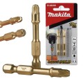 Makita B-28298 - Bity zestaw 2 sztuk PZ3 x 50mm magnetyczne końcówki wkrętakowe