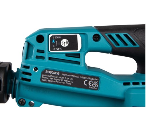 MAKITA BO005CGZ - Akumulatorowa szlifierka oscylacyjna 130 x 80 mm / 40 V