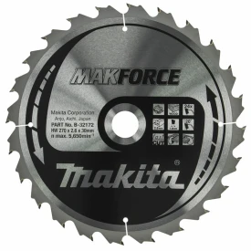MAKITA B-32172 - Piła tarczowa do drewna 270x30x24z