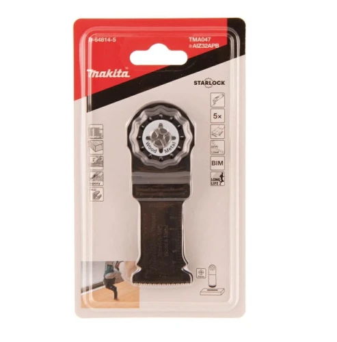Makita B-64814-5 - Brzeszczot do cięcia wgłebionego 32x50/5szt.