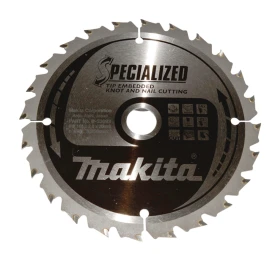 MAKITA B-33093 - Tarcza tnąca do drewna z gwoździami Specialized T.C.T /165x20 mm /24 Z