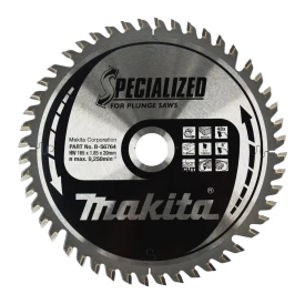 MAKITA B-56764 - Tarcza tnąca do dokładnego cięcia drewna Specialized T.C.T/ 165x20 mm/ 48 Z