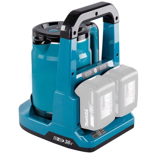 MAKITA DKT360Z - Akumulatorowy czajnik 0.8 L / 2x 18V