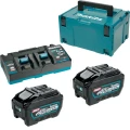 Makita 191U13-9- Zestaw zasilajacy 40V 2 x 5 ah + ładowarka