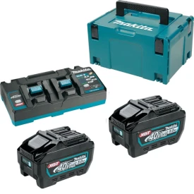 Makita 191U13-9- Zestaw zasilajacy 40V 2 x 5 ah + ładowarka