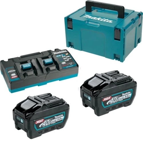 Makita 191U13-9- Zestaw zasilajacy 40V 2 x 5 ah + ładowarka