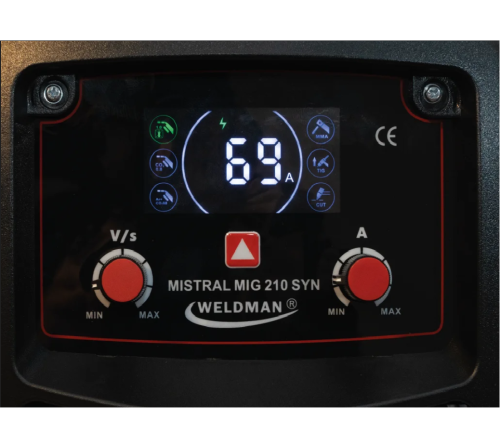 WELDMAN MISTRAL MIG 210 - Spawarka inwertorowa - migomat z przecinarką plazmową