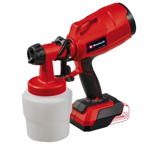 EINHELL TC-SY 18/60 Li-Solo - pistolet natryskowy do malowania