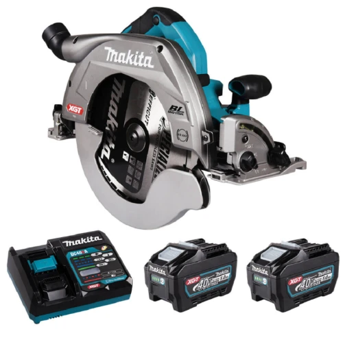 MAKITA HS011GT201 - Akumulatorowa pilarka tarczowa 260-270 MM / 40V