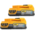 DeWalt DCB1102E2 - Zestaw zasilający 2x akumulator PowerStack 18V / 1.7 Ah + ładowarka DCB1102
