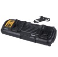 DeWalt DCB132X2 - Zestaw zasilający 2x akumulator 18/54V / 9/3 Ah + ładowarka dwuportowa DCB132
