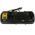 DeWalt DCB132X2 - Zestaw zasilający 2x akumulator 18/54V / 9/3 Ah + ładowarka dwuportowa DCB132