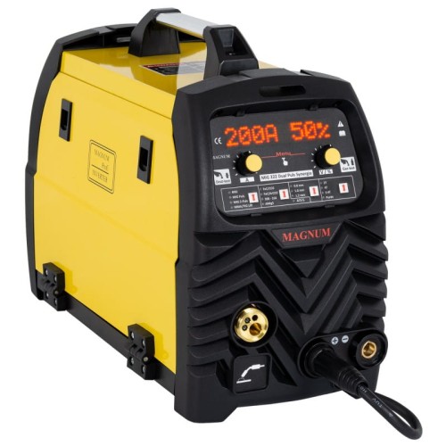 MAGNUM MIG 222 DUAL PULS - spawarka inwertorowa - migomat z synergią