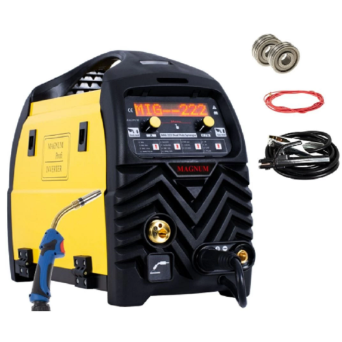 MAGNUM MIG 222 DUAL PULS - spawarka inwertorowa - migomat z synergią