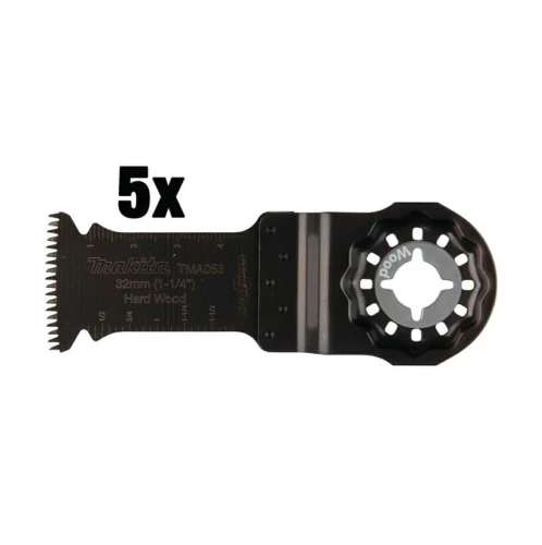Makita B-64870-5 - Brzeszczot do ciecia wgłebnego BIM 32mm x 50mm /5szt.