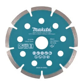 Makita B-53796 - Tarcza diamentowa 125x22.23mm SEGMENT (NA SUCHO) BETON, GRANIT, MARMUR 