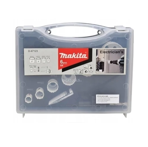 Makita D-47123 - Zestaw otwornic do drewno-metal BIM ECONOMY 6szt.