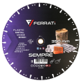 Ferrati SEMPRE - Uniwersalna tnąca tarcza diamentowa 350x25.4 mm