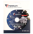Ferrati PERFORMANTE - Diamentowa tarcza tnąca do betonu 125x22.23 mm