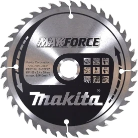 Makita B-32297 - Tarcza tnąca do drewna 160x20x40z MAKFORCE