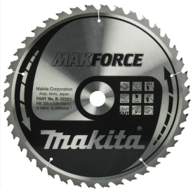 Makita B-32281- Tarcza tnąca do drewna 355x30x40z MAKFORCE