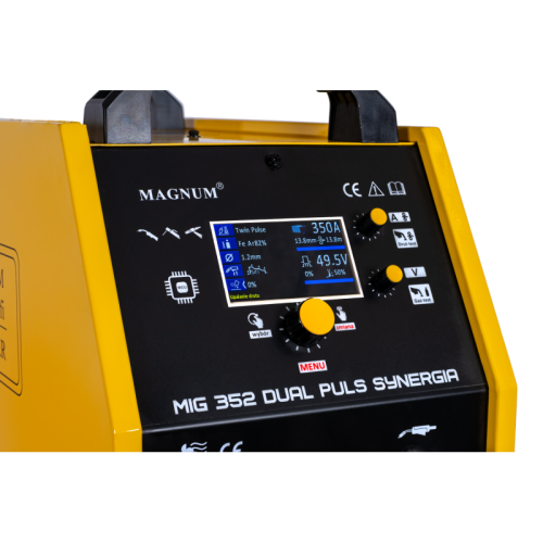 MAGNUM MIG 352 Dual Puls Synergia - Spawarka inwertorowa - migomat z synergią