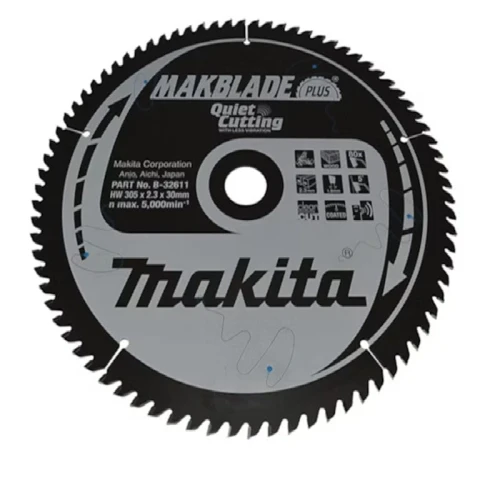 Makita B-32611 - Tarcza tnąca 305x30x80z MAKBLADE do drewna