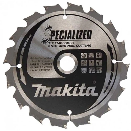 Makita B-33168 - Tarcza tnąca do drewna 270x30x40z SPECJALIZED