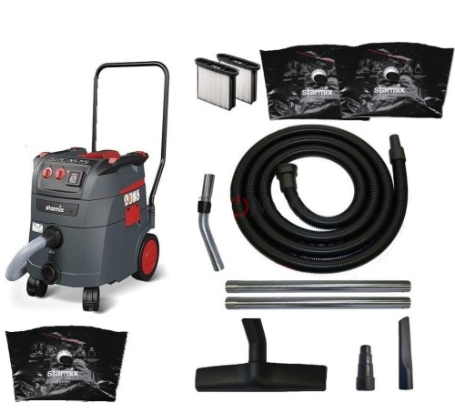 STARMIX iPulse M-1635 SAFE Top - Odkurzacz przemysłowy z automatycznym czyszczeniem filtra