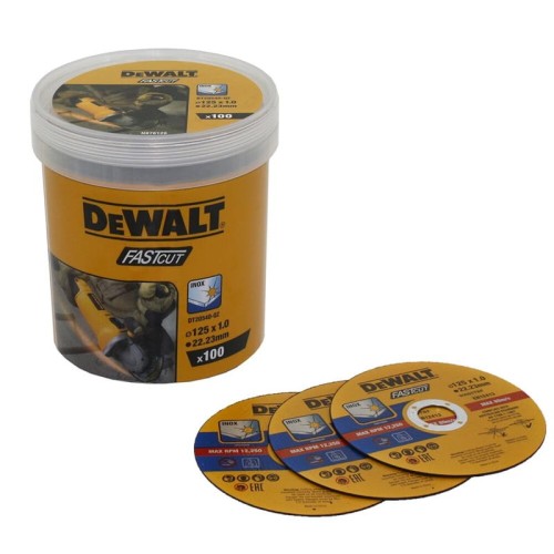 Dewalt DT20540-QZ - Tarcza 125x1.0mm INOX /100szt.