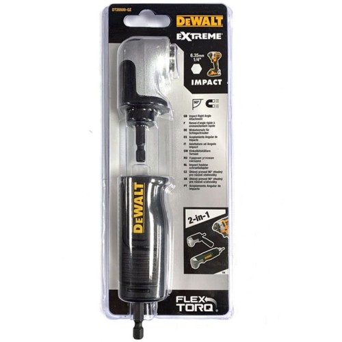 DeWalt  DT20500-QZ - Adapter kątowy do zakretarki udarowej 1/4
