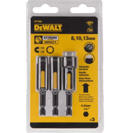 DeWalt DT7460-QZ - Końcówka z nasadka magnetyczna komplet 3szt.