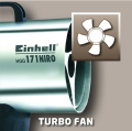 Einhell HGG 171 NIRO - Nagrzewnica gazowa 17 kW