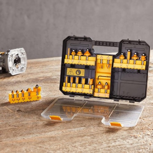 DeWalt DT90017 - Zestaw frezów 22szt