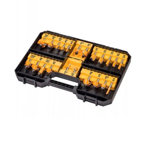 DeWalt DT90017 - Zestaw frezów 22szt