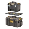 DEWALT DWST08017-9- zestaw skrzyń narzędziowych TStak VI + ToughSystem DS300 z adapterem