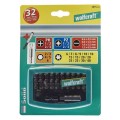 Wolfcraft WF2975000 - Zestaw bitów Wolfcraft 32szt