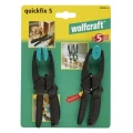 Wolfcraft WF3453000 -Mini kleszcze zaciskowe quickx S 30 2 szt.
