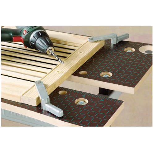 Wolfcraft WF6176000 - Zaciski szybkomocujące do stołów 20 MM