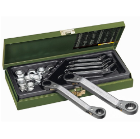 Proxxon PR23231 - Zestaw kluczy grzechotkowych CRV 6-19 mm - 6 szt