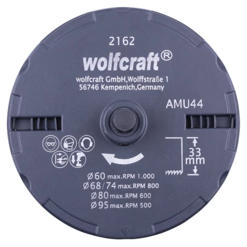 Wolfcraft WF2162000- Otwornica uniwersalna 60.67.74.81.95 mm
