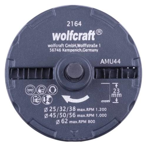 Wolfcraft WF2164000-Otwornica uniwersalna 25.32.38.45.50.56.62 mm