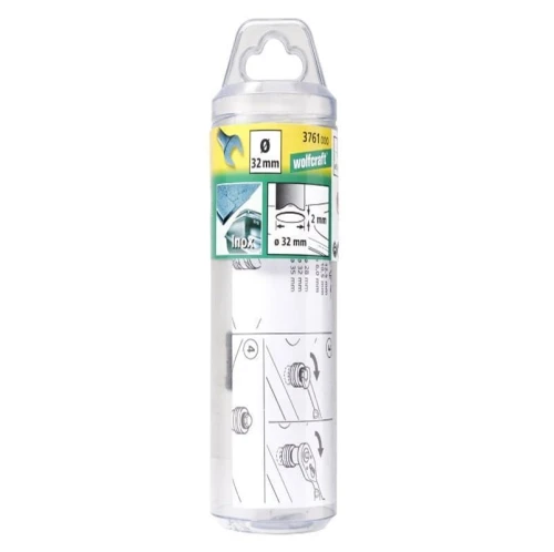 Wolfcraft WF3761000 - Wycinak otworów pod krany z łożyskiem kulkowym 32 mm (1 1/4)