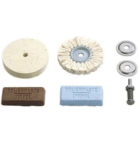 Wolfcraft WF2178000-Zestaw polerski HOBBY