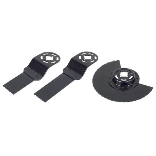 Wolfcraft WF3992000 - Zestaw brzeszczotów do urządzeń oscylacyjnych: drewno. metal. tworzywo