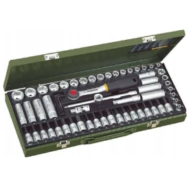 Proxxon PR23112 - Zestaw kluczy nasadowych 3/8'' - 65 elementów